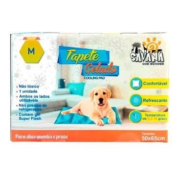 Tapete Gelado para Caes Savana Pet M 65x50